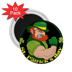 St  Patricks Day 2 25  Magnets (10 Pack)  by Valentinaart