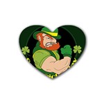 St. Patricks day Heart Coaster (4 pack)  Front