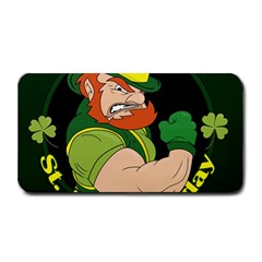 St  Patricks Day Medium Bar Mats by Valentinaart