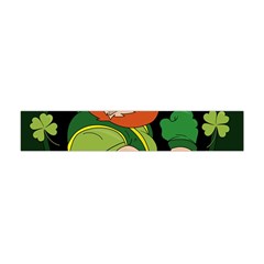 St  Patricks Day Flano Scarf (mini) by Valentinaart