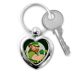 St  Patricks Day Key Chains (heart)  by Valentinaart