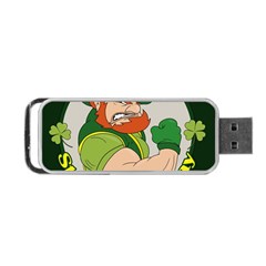 St  Patricks Day Portable Usb Flash (one Side) by Valentinaart