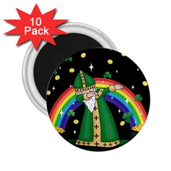  St  Patrick  Dabbing 2 25  Magnets (10 Pack)  by Valentinaart