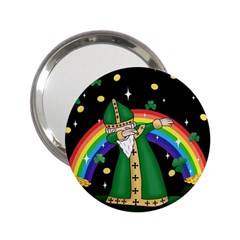  St  Patrick  Dabbing 2 25  Handbag Mirrors by Valentinaart