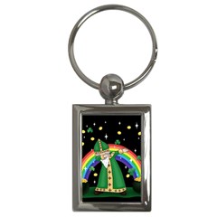  St  Patrick  Dabbing Key Chains (rectangle)  by Valentinaart