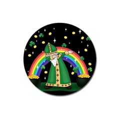  St  Patrick  Dabbing Magnet 3  (round) by Valentinaart