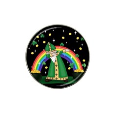  St  Patrick  Dabbing Hat Clip Ball Marker by Valentinaart