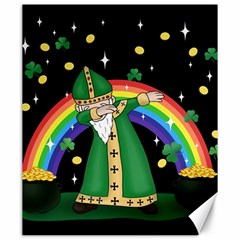  St  Patrick  Dabbing Canvas 20  X 24   by Valentinaart