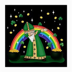  St  Patrick  Dabbing Medium Glasses Cloth (2-side) by Valentinaart