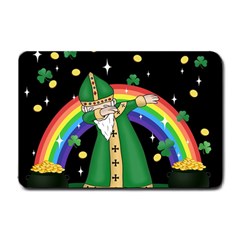  St  Patrick  Dabbing Small Doormat  by Valentinaart