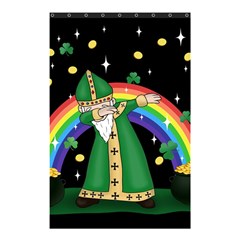  St  Patrick  Dabbing Shower Curtain 48  X 72  (small)  by Valentinaart