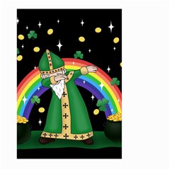  St  Patrick  Dabbing Large Garden Flag (two Sides) by Valentinaart