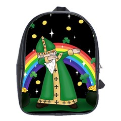  St  Patrick  Dabbing School Bag (xl) by Valentinaart