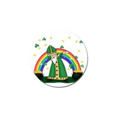  St  Patrick  Dabbing Golf Ball Marker by Valentinaart