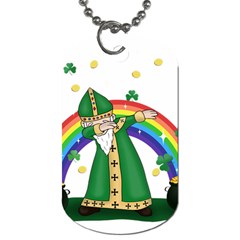  St  Patrick  Dabbing Dog Tag (two Sides) by Valentinaart