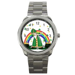  St  Patrick  Dabbing Sport Metal Watch by Valentinaart