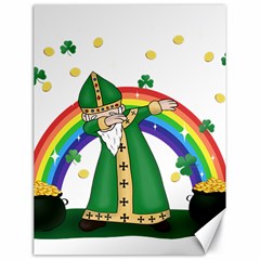  St  Patrick  Dabbing Canvas 18  X 24   by Valentinaart