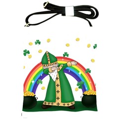  St  Patrick  Dabbing Shoulder Sling Bags by Valentinaart