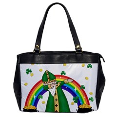  St  Patrick  Dabbing Office Handbags by Valentinaart