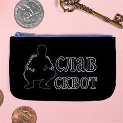 Slav Squat Large Coin Purse by Valentinaart