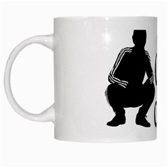 Slav Squat White Mugs by Valentinaart