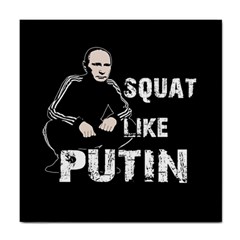 Squat Like Putin Tile Coasters by Valentinaart