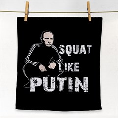 Squat Like Putin Face Towel by Valentinaart