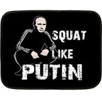 Squat like Putin Fleece Blanket (Mini) 35 x27  Blanket