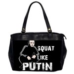 Squat like Putin Office Handbags (2 Sides)  Front