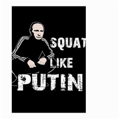 Squat Like Putin Small Garden Flag (two Sides) by Valentinaart