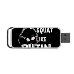 Squat Like Putin Portable Usb Flash (one Side) by Valentinaart