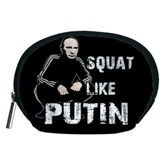 Squat Like Putin Accessory Pouches (medium)  by Valentinaart