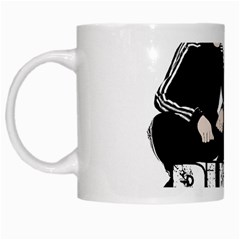 Squat Like Putin White Mugs by Valentinaart