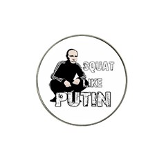 Squat Like Putin Hat Clip Ball Marker (10 Pack) by Valentinaart