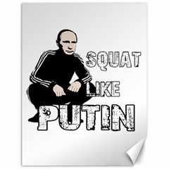 Squat Like Putin Canvas 12  X 16   by Valentinaart