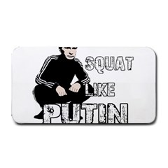 Squat Like Putin Medium Bar Mats by Valentinaart