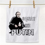 Squat like Putin Face Towel Front