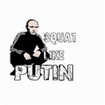 Squat like Putin Small Garden Flag (Two Sides) Front