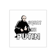 Squat Like Putin Satin Bandana Scarf by Valentinaart