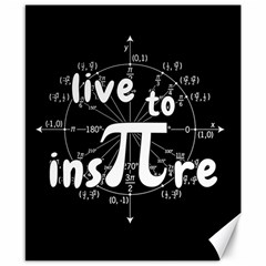 Pi Day Canvas 8  X 10  by Valentinaart