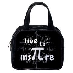 Pi Day Classic Handbags (one Side) by Valentinaart