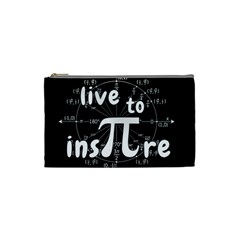 Pi Day Cosmetic Bag (small)  by Valentinaart