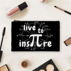 Pi Day Cosmetic Bag (medium)  by Valentinaart