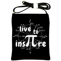 Pi Day Shoulder Sling Bags by Valentinaart