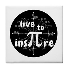 Pi Day Tile Coasters by Valentinaart