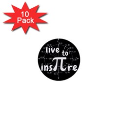 Pi Day 1  Mini Buttons (10 Pack)  by Valentinaart