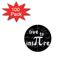 Pi Day 1  Mini Buttons (100 Pack)  by Valentinaart