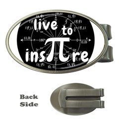 Pi Day Money Clips (oval)  by Valentinaart