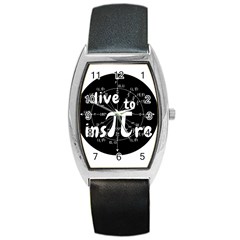 Pi Day Barrel Style Metal Watch by Valentinaart