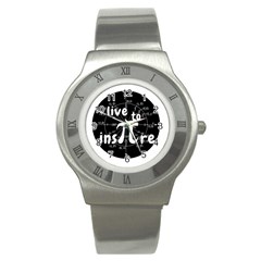 Pi Day Stainless Steel Watch by Valentinaart